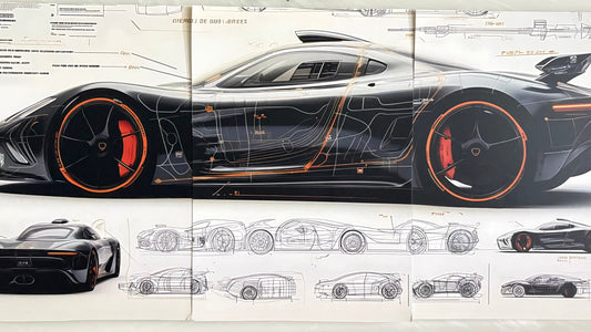 Phantom Drive Split Poster